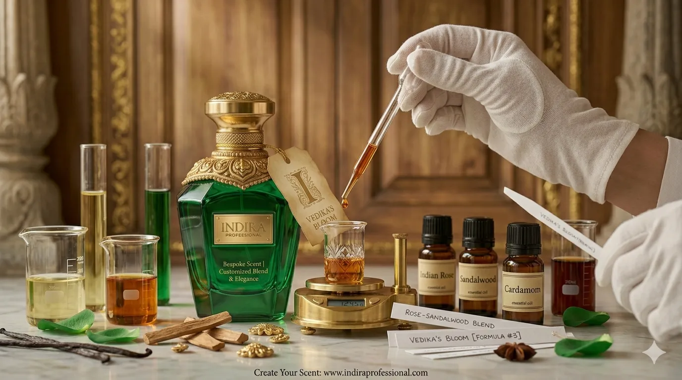 Customized Perfume Making by Indira